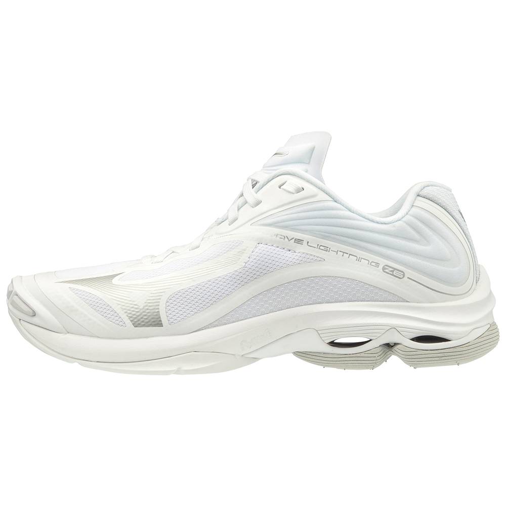 Damske Volejbalove Tenisky Mizuno Wave Lightning Z6 Biele Vypredaj POCA53176